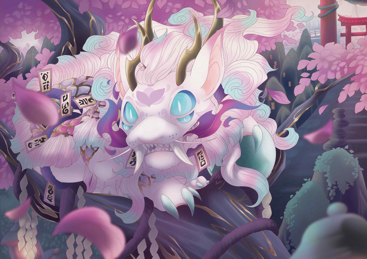 Spirit Blossom Kog'Maw by RaptorKizzie