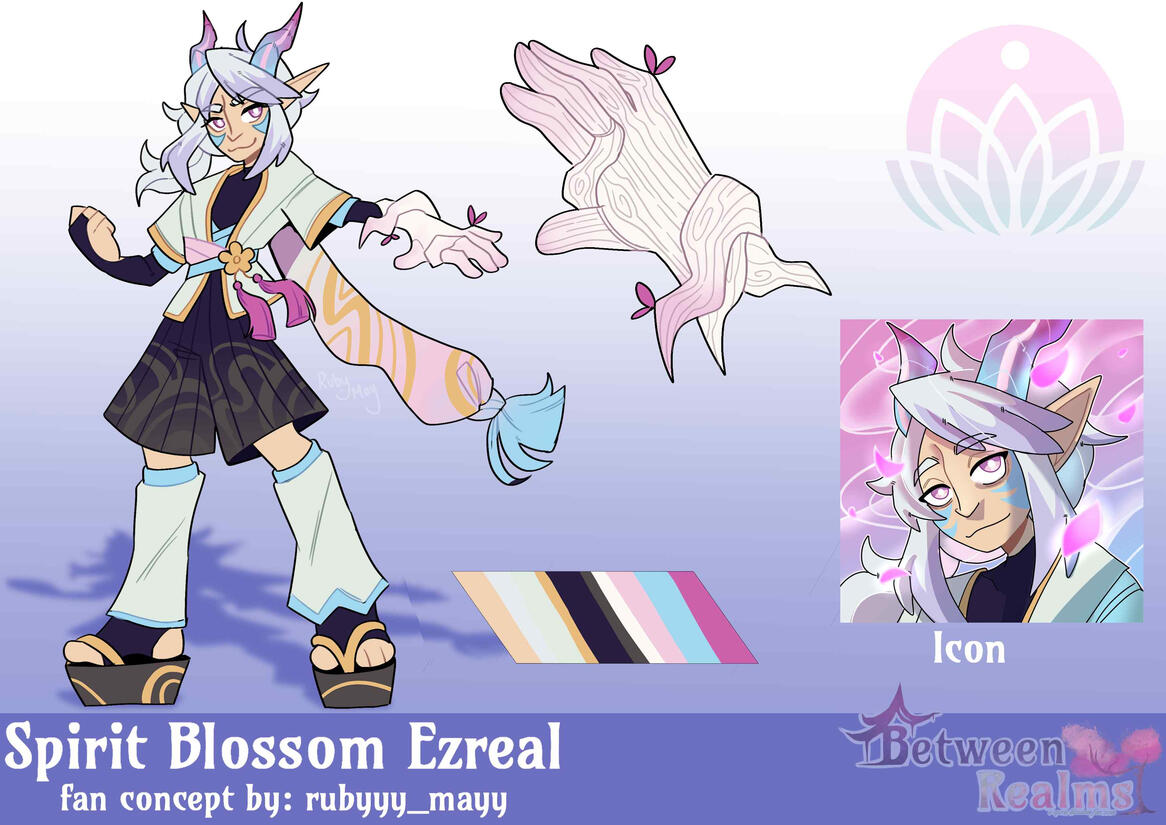 Spirit Blossom Ezreal by Ruby May