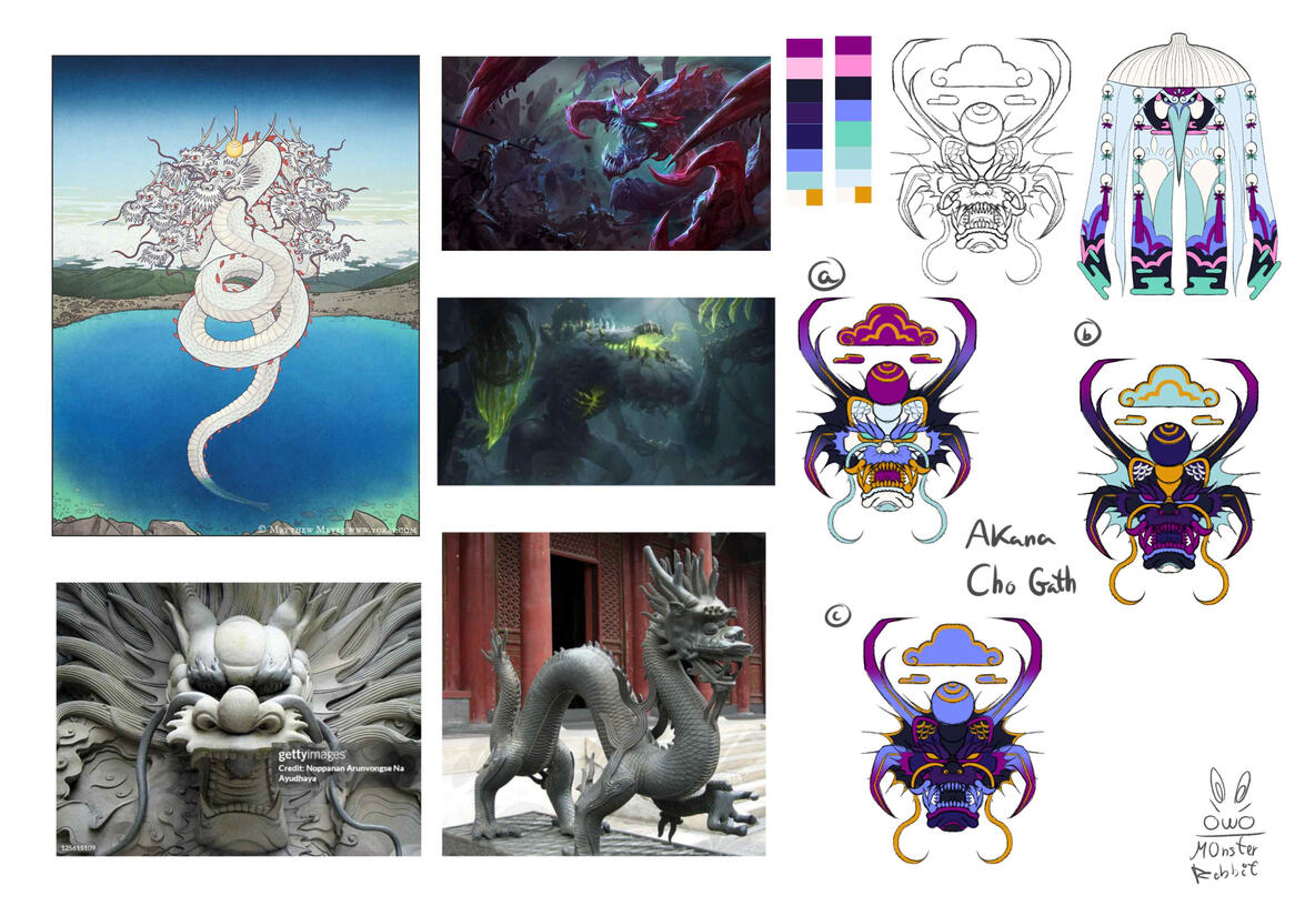 Spirit Blossom Cho'Gath by M0nsterR4bbit