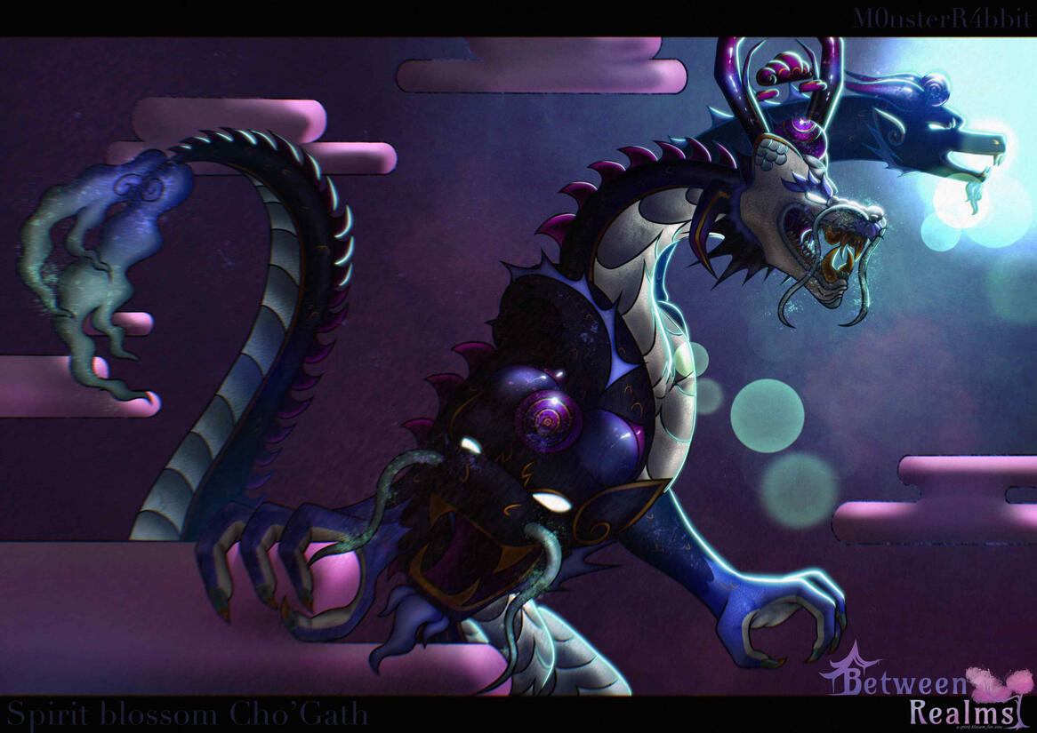 Spirit Blossom Cho'Gath by M0nsterR4bbit