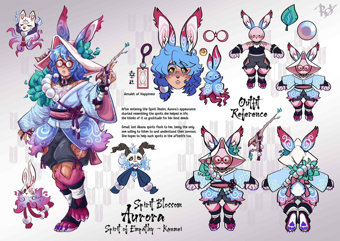 Spirit Blossom Aurora by StarWolfskin