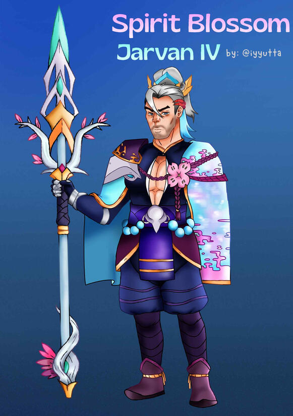 Spirit Blossom Jarvan IV by Yuta