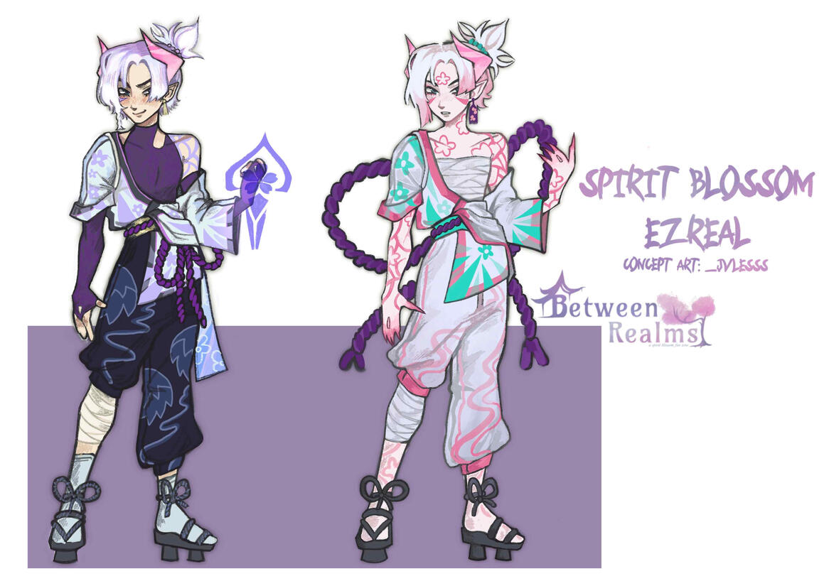 Spirit Blossom Ezreal by jvlesss