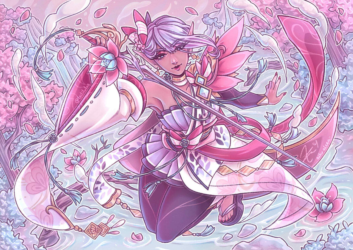 Spirit Blossom Fiora by Aiku Alcea