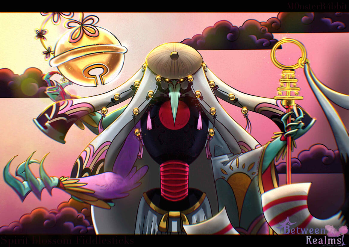 Spirit Blossom Fiddlesticks by M0nsterR4bbit