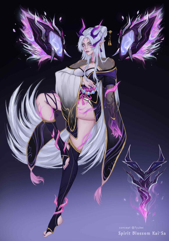 Spirit Blossom Kai'sa by 7Yukei