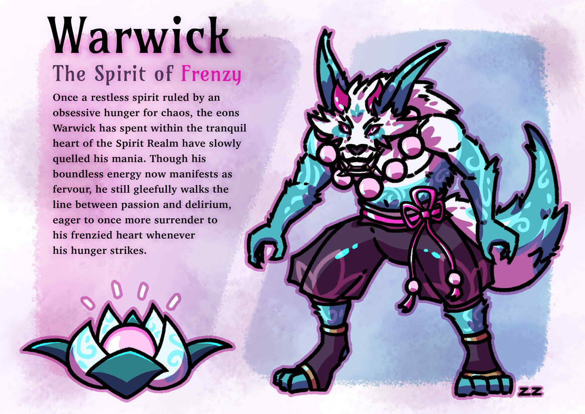 Spirit Blossom Warwick by knives