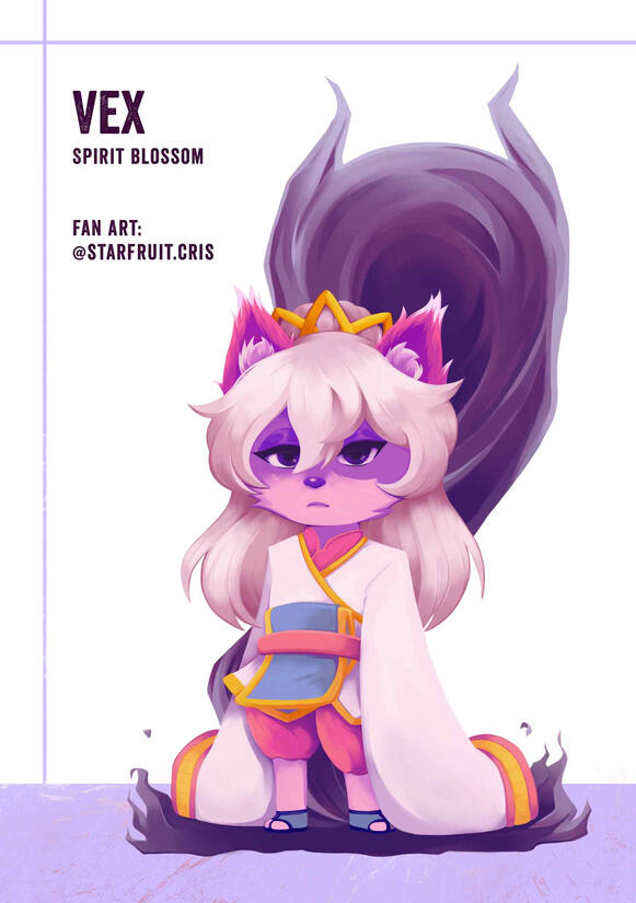 Spirit Blossom Vex by Cris Ching