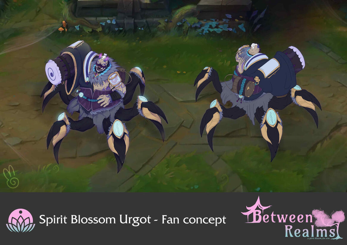 Spirit Blossom Urgot by PreludeInRoses