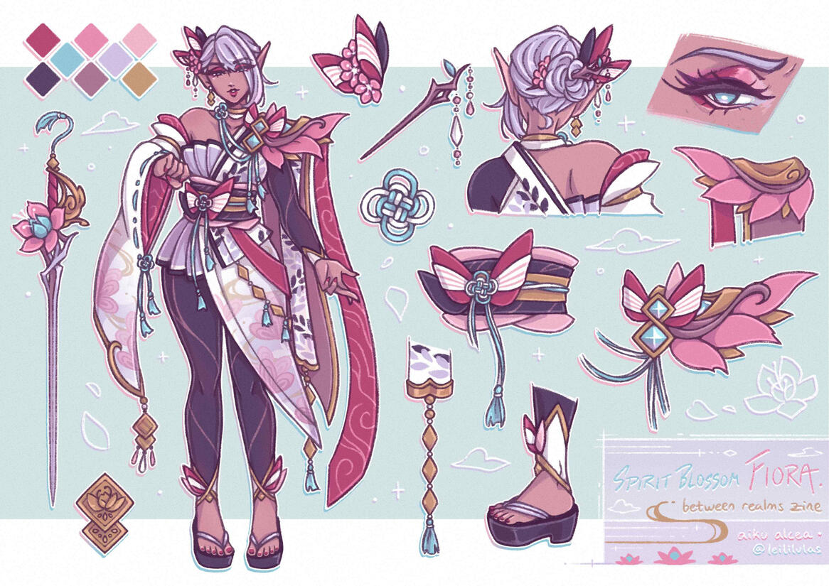Spirit Blossom Fiora by Aiku Alcea