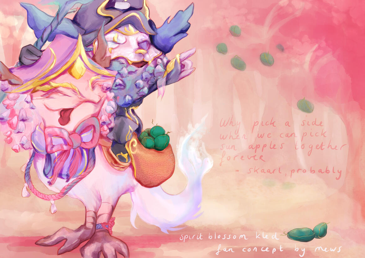 Spirit Blossom Kled by Mews WIP