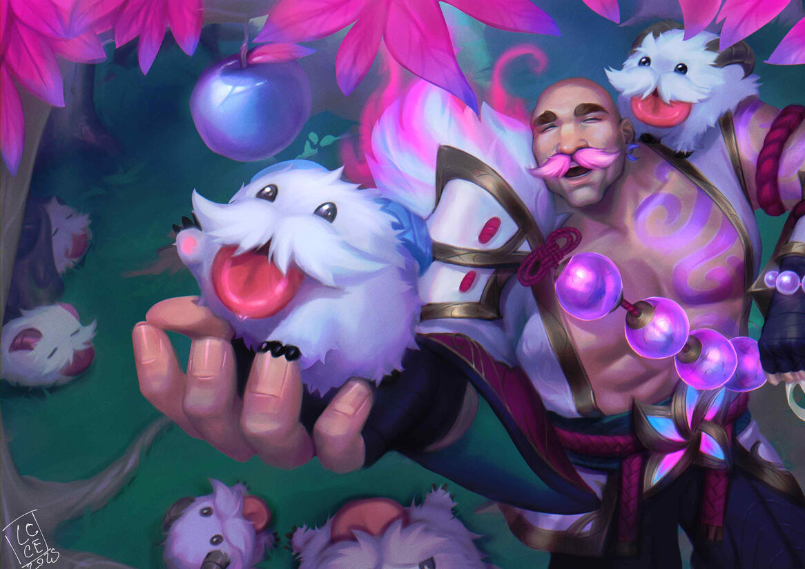 Spirit Blossom Braum by luc_blue