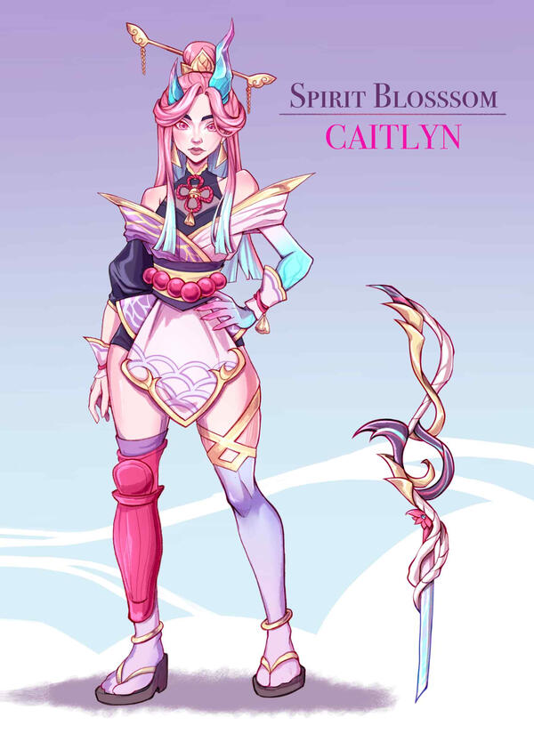 Spirit Blossom Caitlyn by Pumpkimi