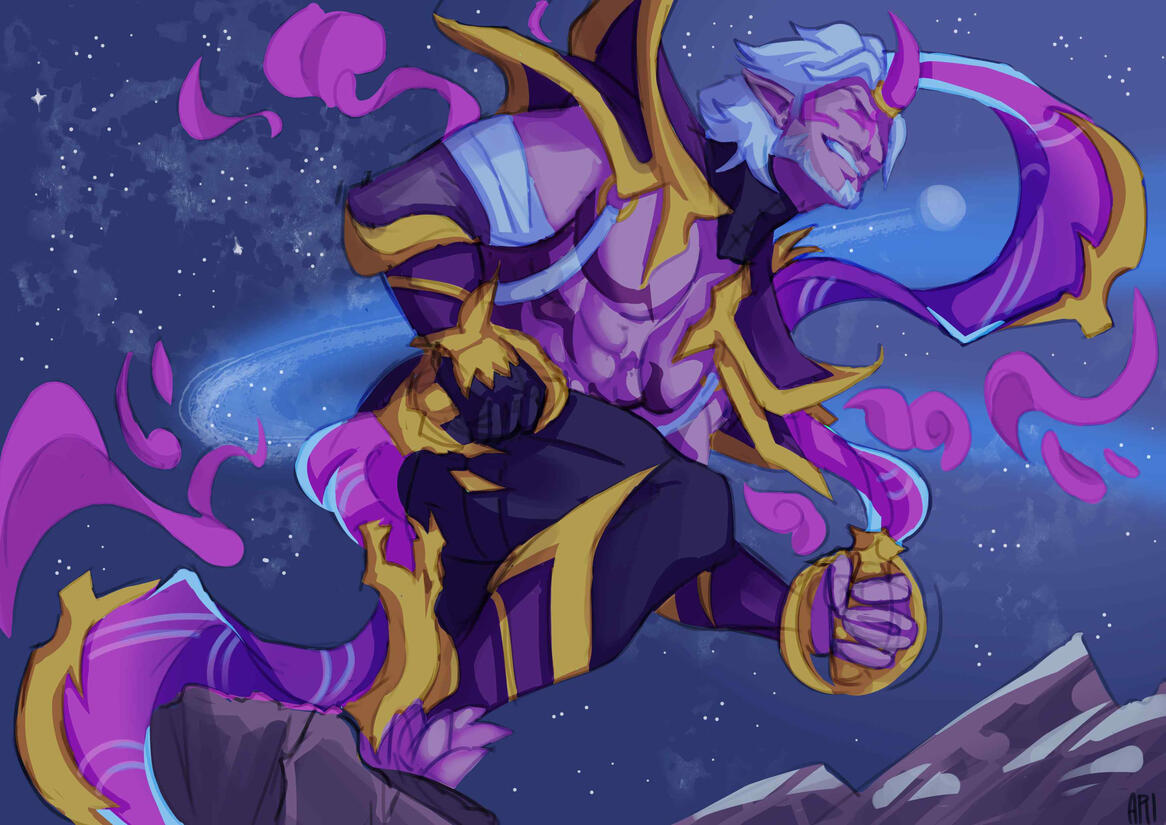 Spirit Blossom Draven by Xerari