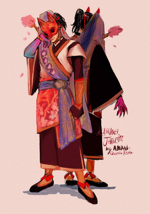 Spirit Blossom Jhin by quixoticreverie