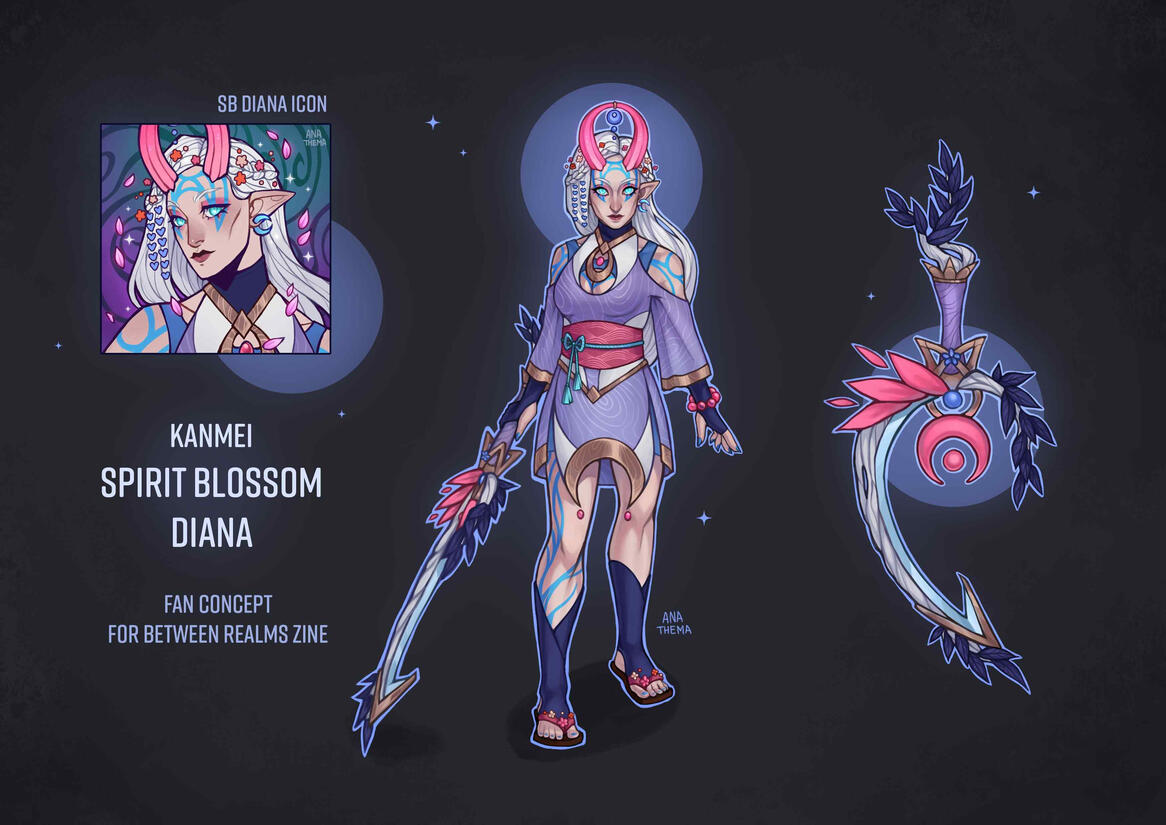 Spirit Blossom Diana by anathema