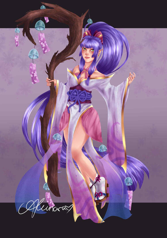 Spirit Blossom Janna by Alunara.Art