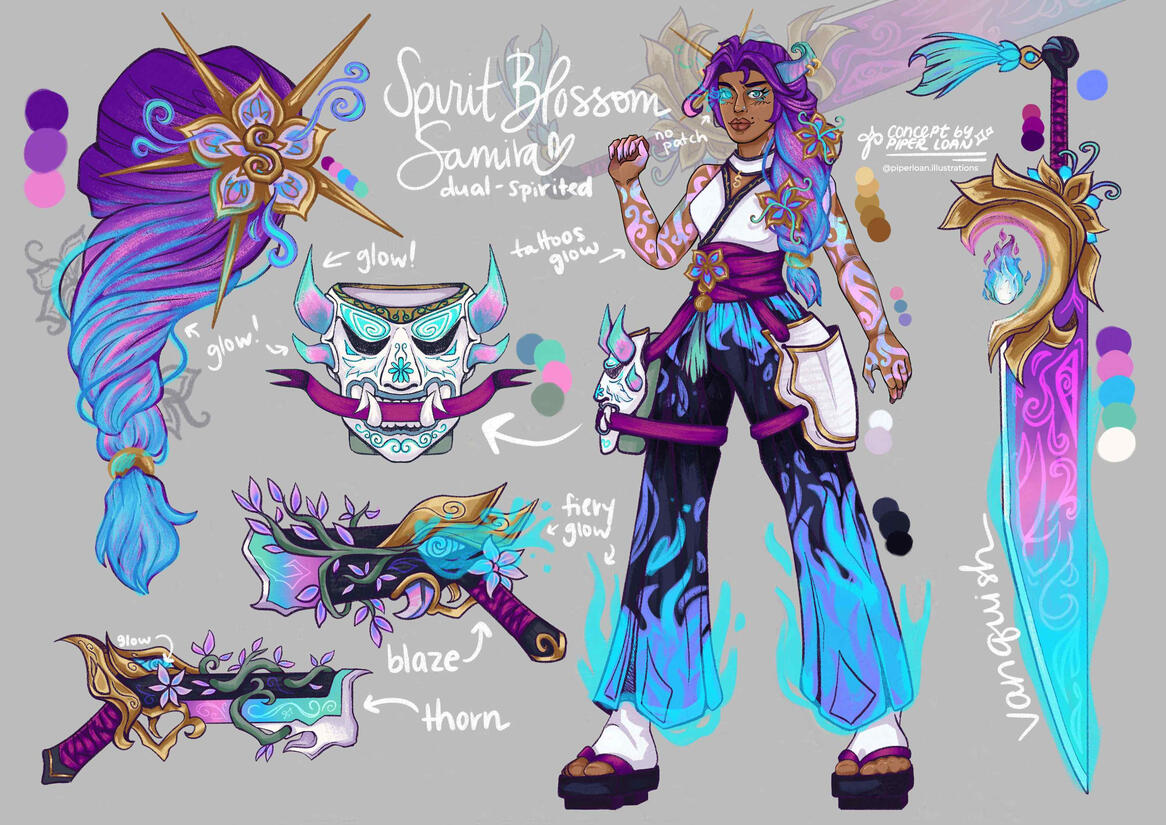 Spirit Blossom Samira by Piper Loan