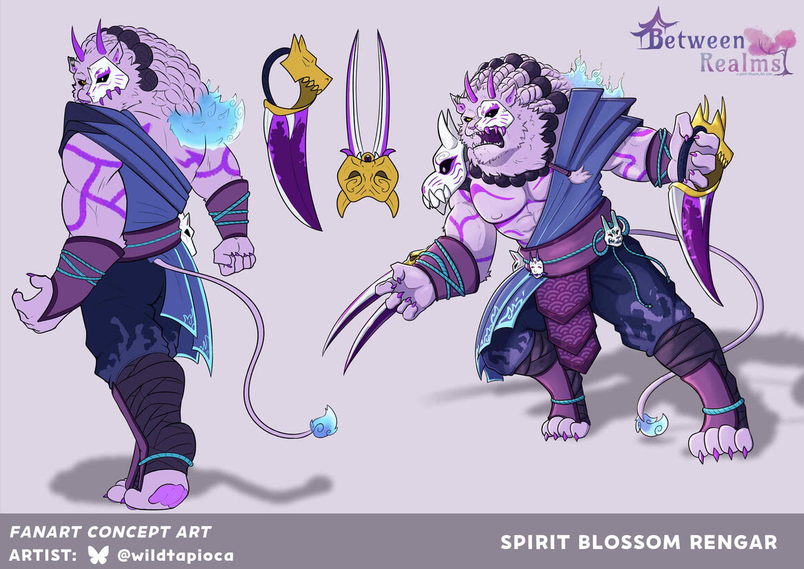 Spirit Blossom Rengar by WildTapioca