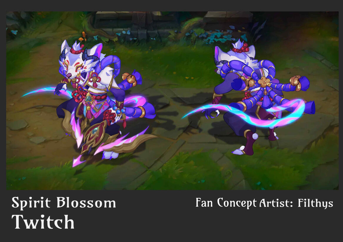 Spirit Blossom Twitch by filthys