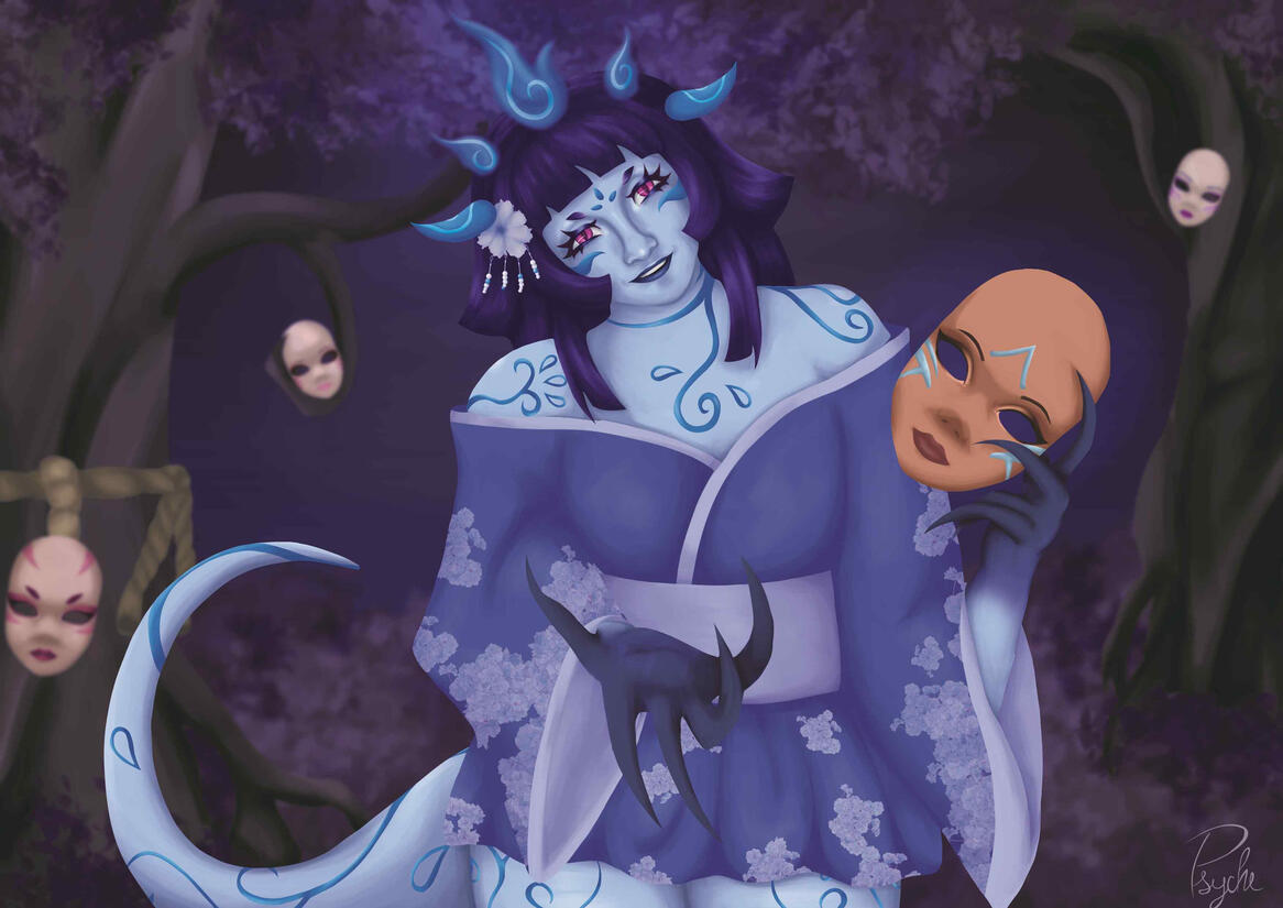 Spirit Blossom Neeko by Psyche