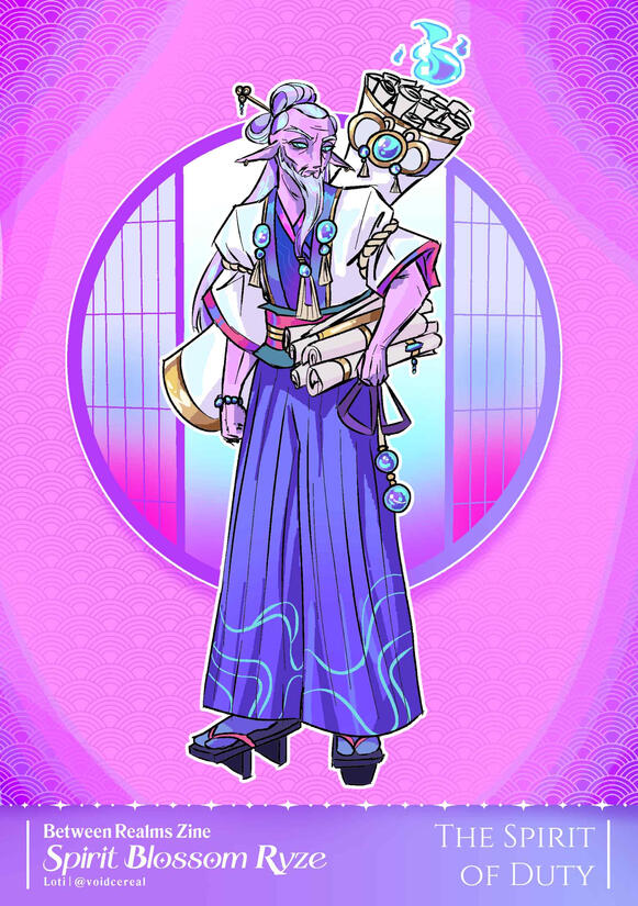 Spirit Blossom Ryze by Voidcereal