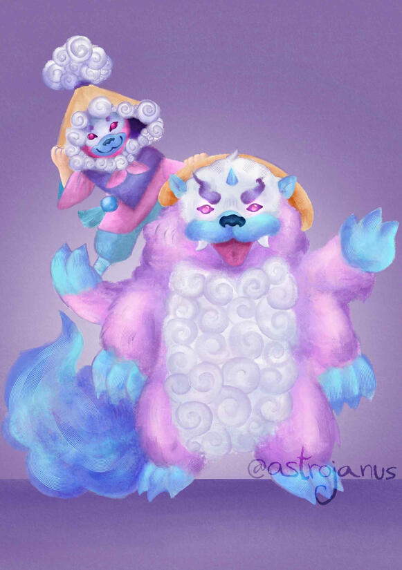 Spirit Blossom Nunu &amp; Willump by astrojanus