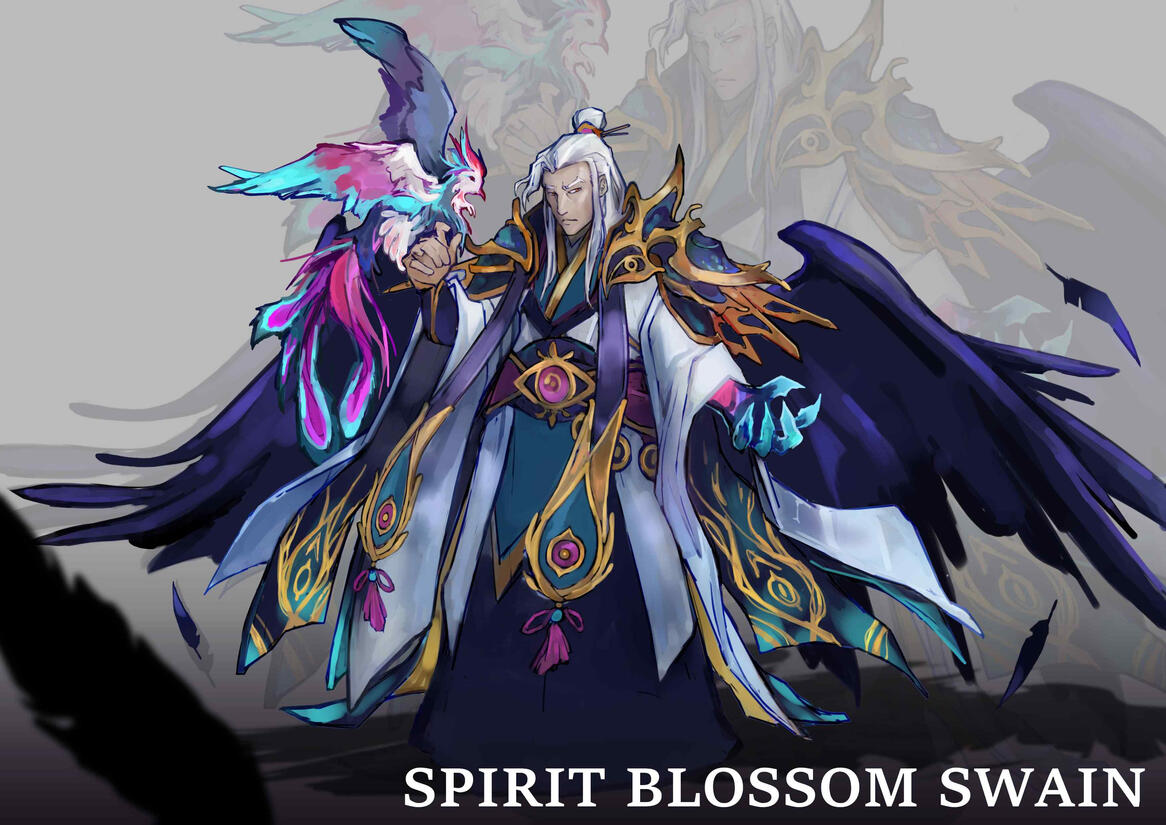 Spirit Blossom Swain by