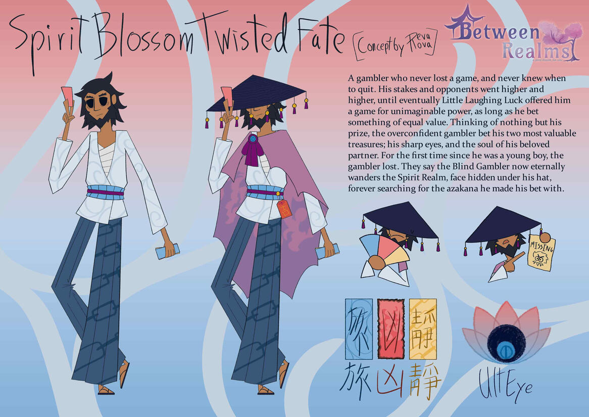 Spirit Blossom Twisted Fate by RevaRova