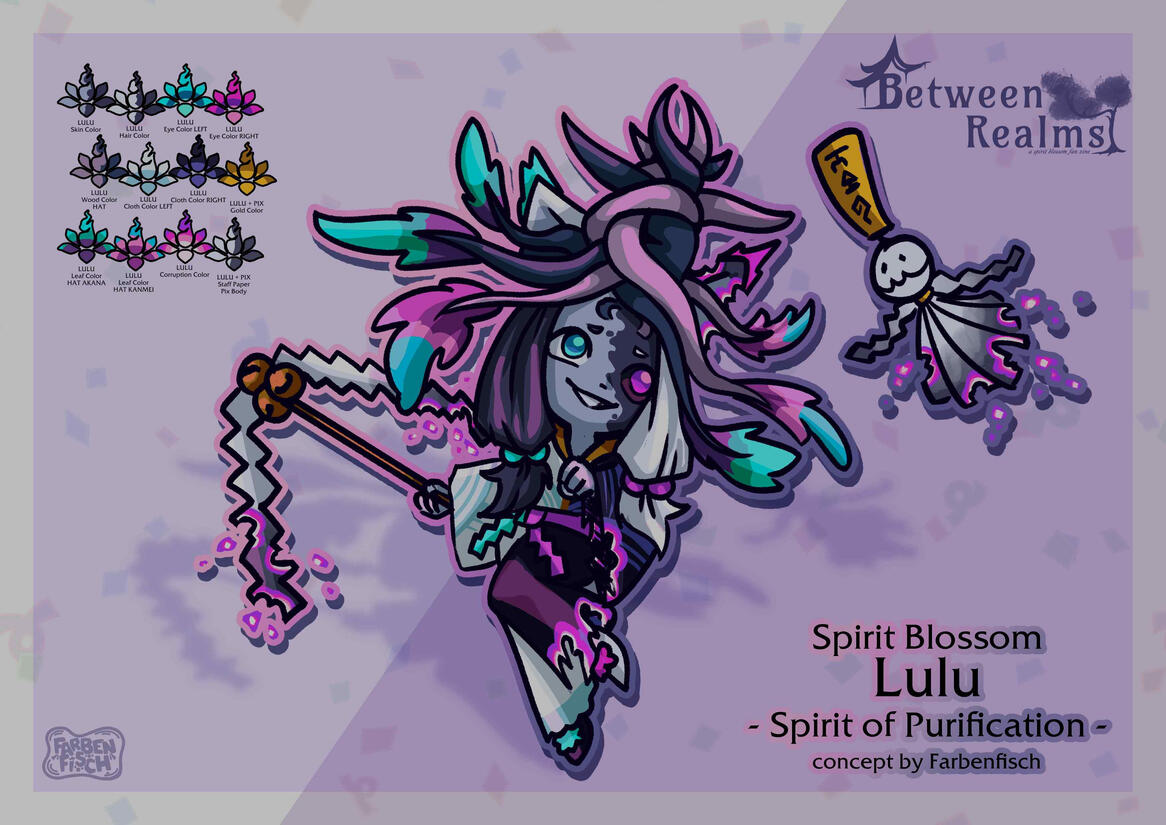 Spirit Blossom Lulu by Farbenfisch